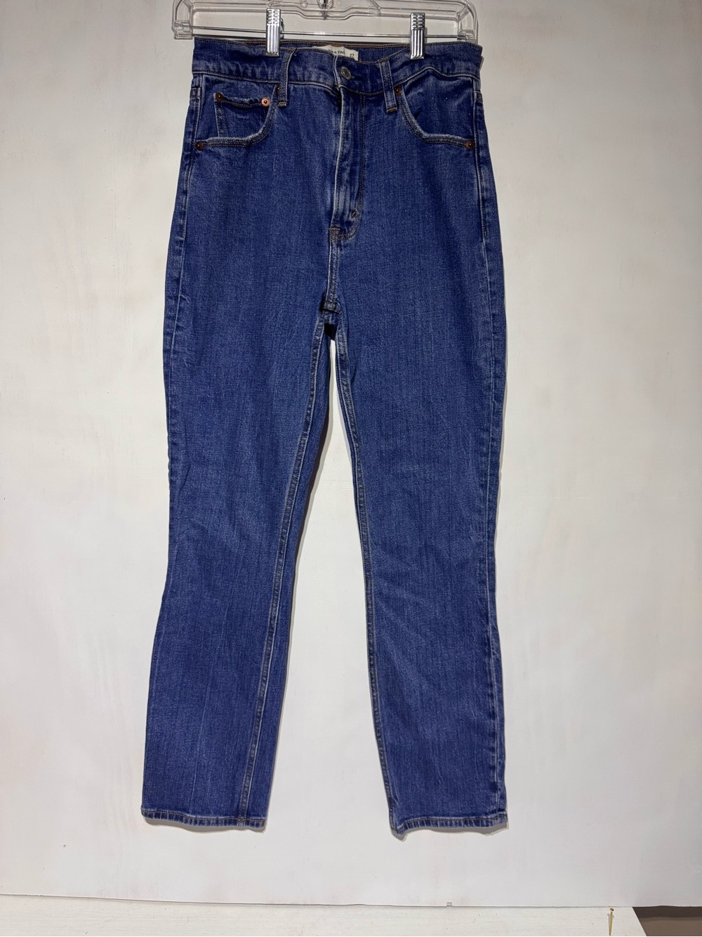 Abercrombie & Fitch The 90's Slim Straight Ultra High Rise Size 27/4s